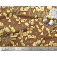 thumbnail image 3 of Soimoi Cotton Poplin Fabric Buttercup Floral Print Fabric by The Yard 56 Inch Wide, 3 of 3