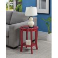 thumbnail image 3 of Convenience Concepts American Heritage Round End Table, 3 of 7