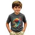 thumbnail image 3 of Chandails pour Filles Col Rond Garçons T-Shirts à Manches Courtes T-Shirts pour Tout-Petits Shorts pour Garçons 8-9 Ans, 3 of 3