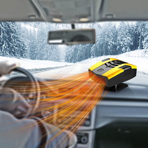 Yellow Yellow Car Heater And Cooler Dualfunction Defogger And Fast
