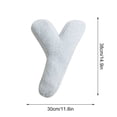 thumbnail image 3 of Decorative English Alphabet Letter Pillows Set - Soft Throw Cushions for Sofa, Bed, Car Interior Decor (38x30cm), 3 of 9