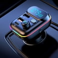thumbnail image 3 of COFEST Lecteur MP3 Intelligent Bluetooth 5.3 pour Voiture, Appel Mains Libres FM Bluetooth, Charge Rapide Intelligente, Lecteur Bluetooth pour Voiture Illimité, Noir, 3 of 8