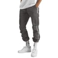 thumbnail image 4 of Kcodviy Pantalon Cargo Décontracté de Rue pour Hommes, Coupe Décontractée, Poches, Bouche de Pied, Capuchon, Pantalon Cargo, Taille à Cordon, Laçage, Petite Année, Patchwork, Ruban, Standard, Tissé, Simple, L, Pantalon Cargo, 4 of 4