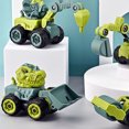 thumbnail image 4 of Engineering Trucks, Kids Construction Vehicles Portable Dinosaur Theme Educational Endless Fun  For Boys Girls For Indoor, 4 of 8