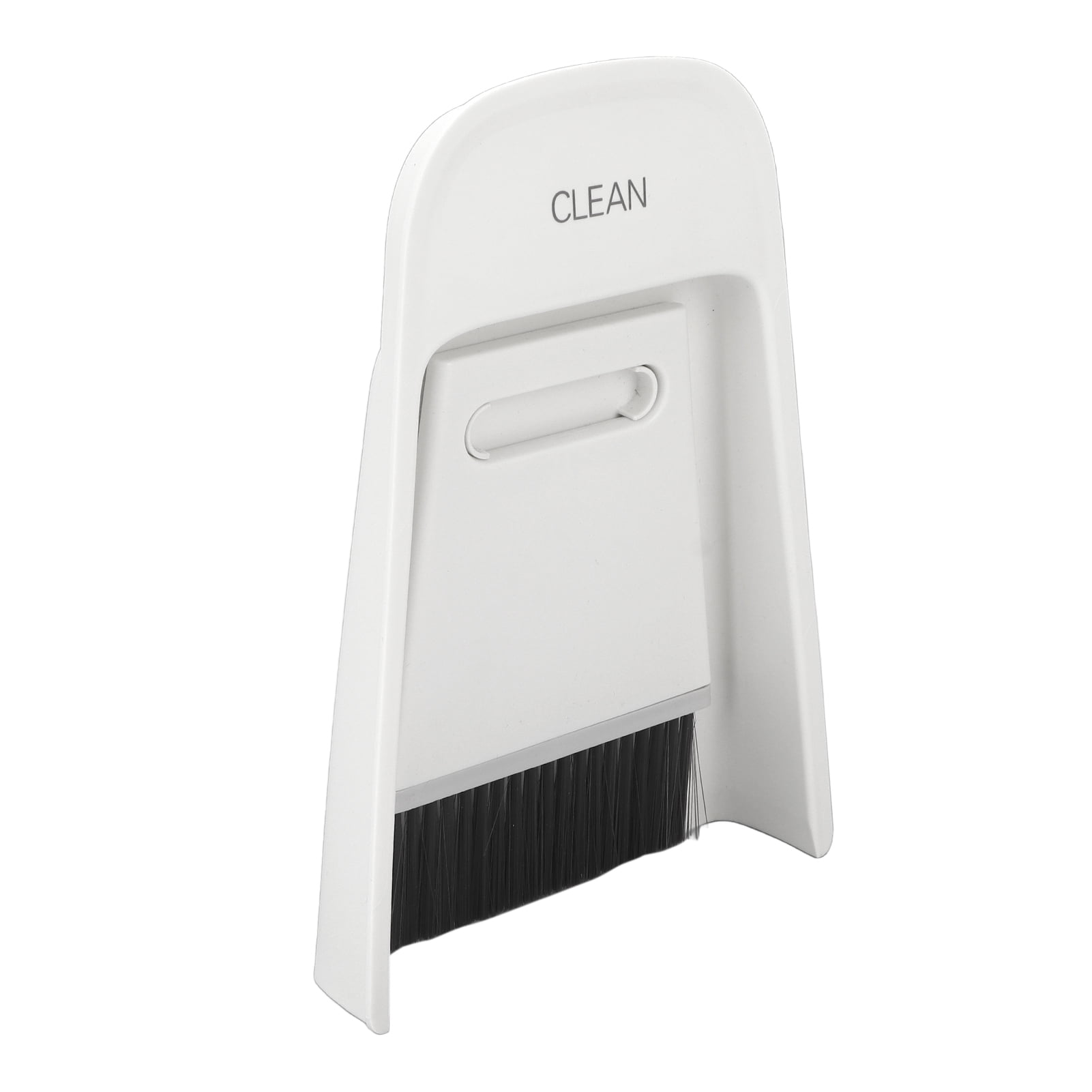Mini Dustpan Brush Set with Mini Dustpan Brush Set, Broom Dustpan Brush Small Dust Pan 2 Brush and 1 Dustpan for Effortless, Replaceable Brush Heads