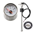 thumbnail image 1 of 52mm Fuel Level Gauge Car Meter Oil Tank Indicator With Red Color Backlight For Fuel Level Sensor 150/200/250/275/300mm 0-190ohm ,Suits Most Tanks, 1 of 7