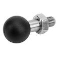 thumbnail image 3 of Support de Tête de Boule de Rétroviseur de Moto Robuste pour Accessoire Universel, Fabriqué avec des Matériaux, Conception de Filetage à Droite, 3 of 8