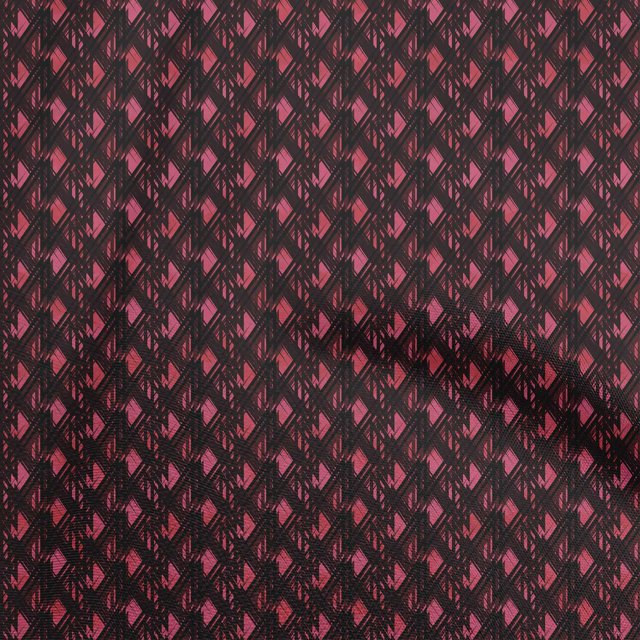 oneOone Cotton Poplin Pink Fabric Abstracts Craft Projects Decor Fabric Printed By The Yard 42 Inch Wide