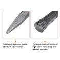 thumbnail image 4 of Unique Bargains 2pcs Masonry Chisel for Rock 14.8 Inch Flat End High-Carbon Steel Rock Concrete Mortar Stone Chisel Brick Chisel, 4 of 5