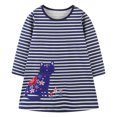 thumbnail image 1 of AAMILIFE Little Maven Robe Décontractée pour Bébés Filles Automne Rose Jolies Robes à Motif pour Enfants Mignonne et Confortable Vêtements pour Enfants 2-12 Ans, 1 of 2