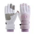 thumbnail image 2 of Winter Gloves Women Men Ski Gloves Thermal Warm Windproof Rainproof Cold Proof Ski Riding Warm Gloves Perfect for Cycling Running Hiking Freezer Work and Daily Activities, 2 of 4