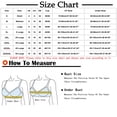 thumbnail image 2 of cfhntfmh 3pc Front Closure Bras for Women Mid Support Plus Size Bras Thin Wireless Bras Full Coverage T-Shirt Bralettes, 2 of 2
