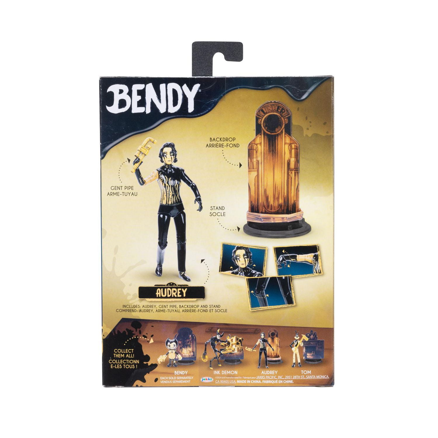 Figurine articulée Bendy ® Vague 1 : Audrey