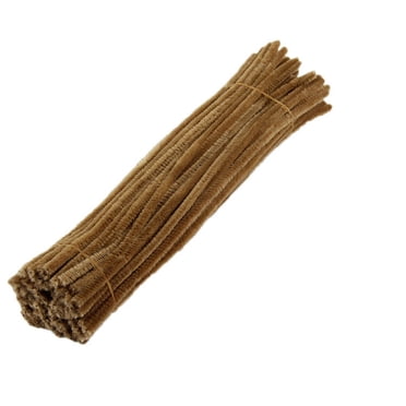 Yuehao 100Pc Cleaners Chenille Stem, Solid Color Pipe Cleaners for Pipe Cleaners Diy Arts Crafts Decorations, Chenille Stems Pipe Cleaners