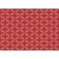 thumbnail image 1 of Ahgly Company Tapis Rectangulaire Lavable en Machine Rouge Transitionnel, 7 Pieds x 10 Pieds, 1 of 7