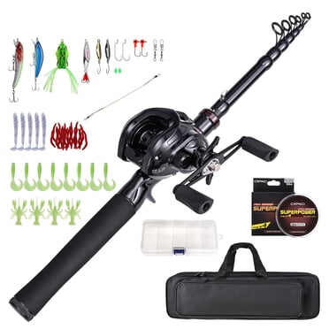 Portable 2.1m Fishing Rod and Reel Combo Set with High Gear Ratio and Tackle Bag - Lightweight and Easy to Carry for Saltwater Fishing Adventures