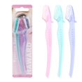 thumbnail image 1 of 3PCS Eyebrow Razor Stainless Steel Painless Portable Eyebrow Shaver Facial Razor, 1 of 10