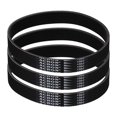 thumbnail image 1 of 3 Pack 150J8 PJ V-Ribbed Belt 8 Ribs 15" Length x 0.74" Width x 0.14" Height, EPDM Rubber Poly V Belt, Multi Wedge Micro V Belt, 1 of 5
