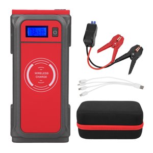 DC 12V Car Battery Jump Starter Booster LED Portable for 5.0l Gas or 4.0l Diesel Engines
