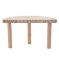 thumbnail image 4 of Plateforme en Bois pour Hamster, Demi-Ronde en Pin Durable pour Hamster Gerbille Chinchilla Oiseaux, 4 of 8