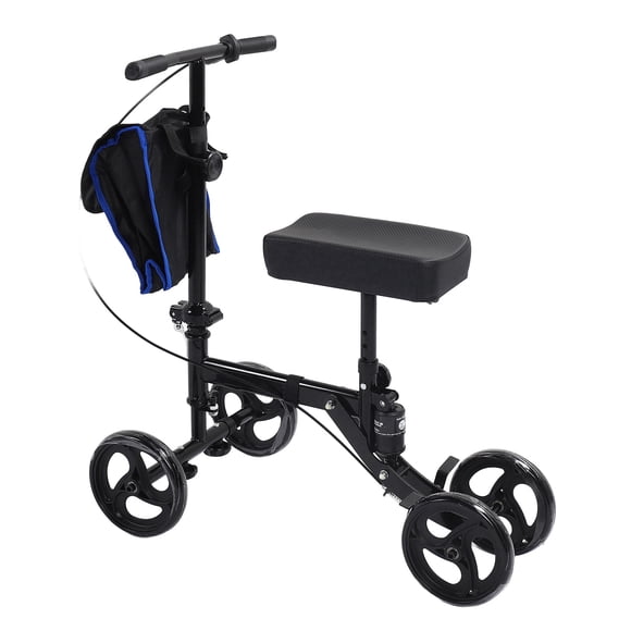 Knee Walker Leg Walker Stable And Firm Iron Frame Adjustable Handlebar Comfortable Old Man for Knee Walker