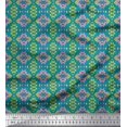 thumbnail image 1 of Soimoi Rayon Fabric Aztec Geometric Print Fabric by The Yard 42 Inch Wide, 1 of 3