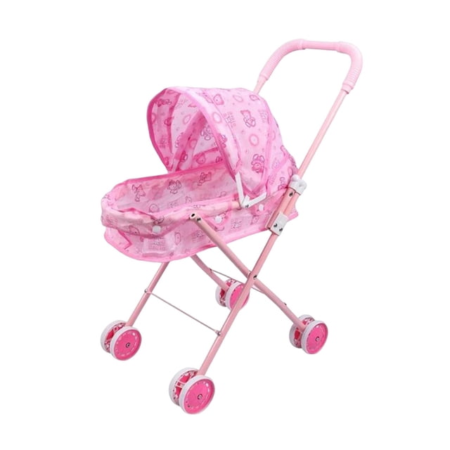 MERIGLARE Poussette Mini pour Poupée Activités d'Apprentissage Mini Poussette pour Nourrisson Bébé Garçons Filles