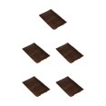thumbnail image 1 of Youkk Polyester Chenille Bath Mat - Strong Water Absorption Exquisite Crafted Soft Texture No Shedding Coffee 40cm*60cm 5Set, 1 of 6