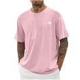 thumbnail image 1 of SDNall Shorts pour Hommes Hommes Imprimé Col Rond Décontracté Mode Manches Courtes Blouses Col Rond Chemises Chemises pour Hommes,T-Shirts à Manches Longues pour Hommes,Chemises à Manches Longues pour Hommes, 1 of 5