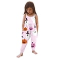thumbnail image 1 of Girls' Halloween Print Tank Jumpsuit Romper With Harem Pants, 1 of 5