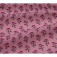 thumbnail image 5 of oneOone Tissu Jersey Viscose Feuilles & Floral Imprimé au Mètre 60 Pouces de Large, 5 of 5
