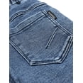 thumbnail image 3 of KIDSCOOL SPACE Toddler Little Kids Ripped Holes Elastic Waist Band Denim Jeans Pants, 3 of 6