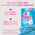 thumbnail image 4 of Fleecy Dryer Sheets, Fabric Softener, Fresh Air Scent, 80 Sheets, 4 of 10
