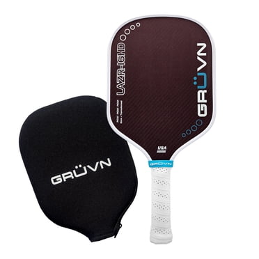GRUVN LAZR-16HD Palette de Pickleball - Mélange Rouge
