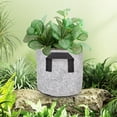 thumbnail image 2 of Wdhugt Breathable Non Woven Fabric Grow Bags For Plants With Handles 2 Gallon Garden Planting Containers For Vegetables B, 2 of 6