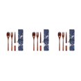 thumbnail image 2 of Maytalsory Set School Student Chopstick Fork Spoon Flatware with Storage Bag Type 4 3Set, 2 of 6