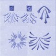 thumbnail image 1 of Ahgly Company Tapis d'Intérieur Lavable en Machine Carré Lavande Bleu, 5 Pieds Carré, 1 of 7