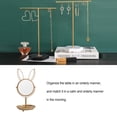 thumbnail image 3 of Maoww Jewelry Storage Rack Large Capacity Multifunctional Display Stand Delicate Decoration Organizer Household Living Room Rabbit storage mirro NO2, 3 of 6