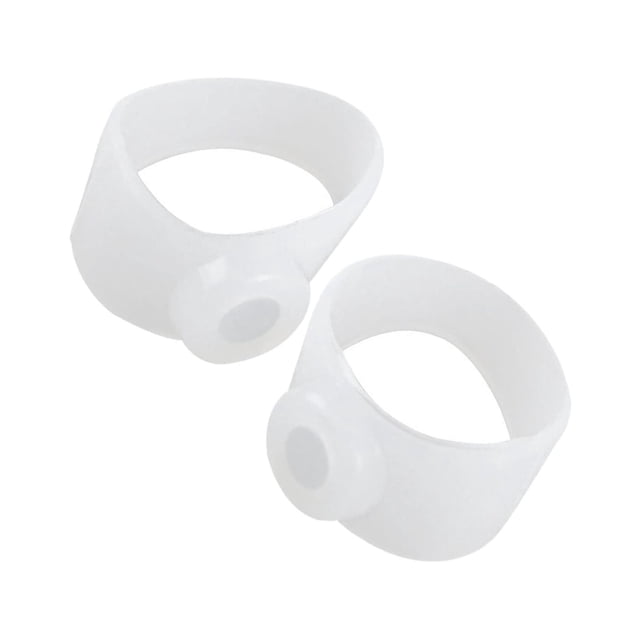 Thinsony Premium Silicone Magnetic Toe Rings Soft and Effective Fat Reduction High Elasticity Style A 1Set