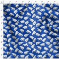 thumbnail image 4 of Soimoi Blue Modal Satin Fabric Polar Bear Animal Fabric Prints By Yard 42 Inch Wide, 4 of 5