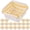 Orange, variante sur 50 Ensembles de Petites Boîtes à Biscuits Contenants à Biscuits Boîtes d'Emballage Compactes Porte-Biscuits