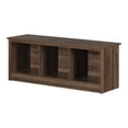 thumbnail image 2 of South Shore Toza Mudroom bench with storage, in Natural Walnut, 2 of 12