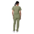 thumbnail image 2 of Adar Pro Heather Breakthrough Plus Ensemble de Sarrau pour Femmes - Haut à Col en V Amélioré et Pantalon à Multiples Poches, 2 of 6