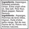 thumbnail image 3 of À-côté comme au restaurant Géant Vert – Asperges, pommes de terre rouges rôties et oignons avec sel de mer et poivre noir concassé 297 g, 3 of 5
