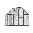 thumbnail image 1 of Canopia by Palram Mythos 6 ft. x 8 ft. Greenhouse Kit - Grey, 1 of 9
