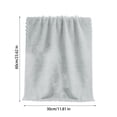 thumbnail image 3 of 5pc Velvet Towel Plain Face Towel Soft Absorbent Face Wash Ah Face Towel, 3 of 7