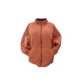 thumbnail image 4 of Kmbangi Women Stand Collar Long Sleeve Solid Color Full Zip Quilted Jackets, 4 of 7