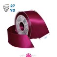 thumbnail image 4 of Morex Ribbon Ruban Satin Suisse Double Face, Bobine de 27 Verges, 3,8 cm, Fuchsia, 4 of 4