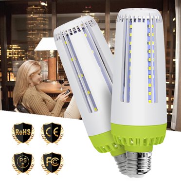 DEBGFS Corn Bulb High Efficiency 360 Degree Beam Angle E27 10W 15W 20W LED Light Lamp for Stairs,warmwhitelight,20w
