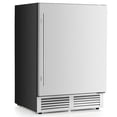 thumbnail image 1 of Costway 24" Beverage Refrigerator with Removable Shelves & Adjustable Temperature Cooler, 1 of 10